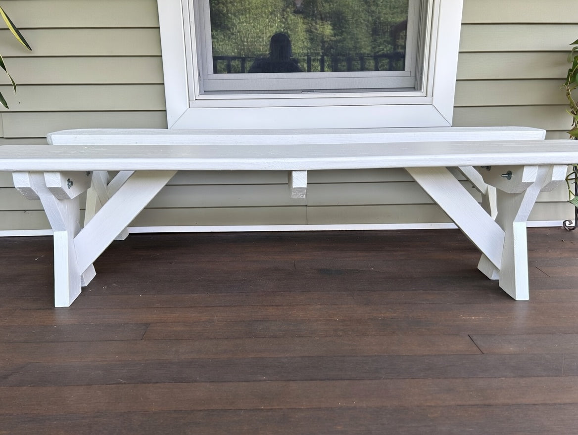 Outdoor Bench Paint