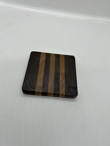 Animate | Cherry & Walnut Coasters, Set of 4